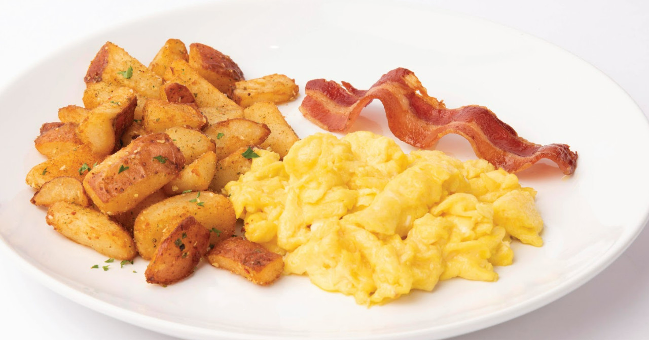 Kids Eggs, Potatoes & Bacon