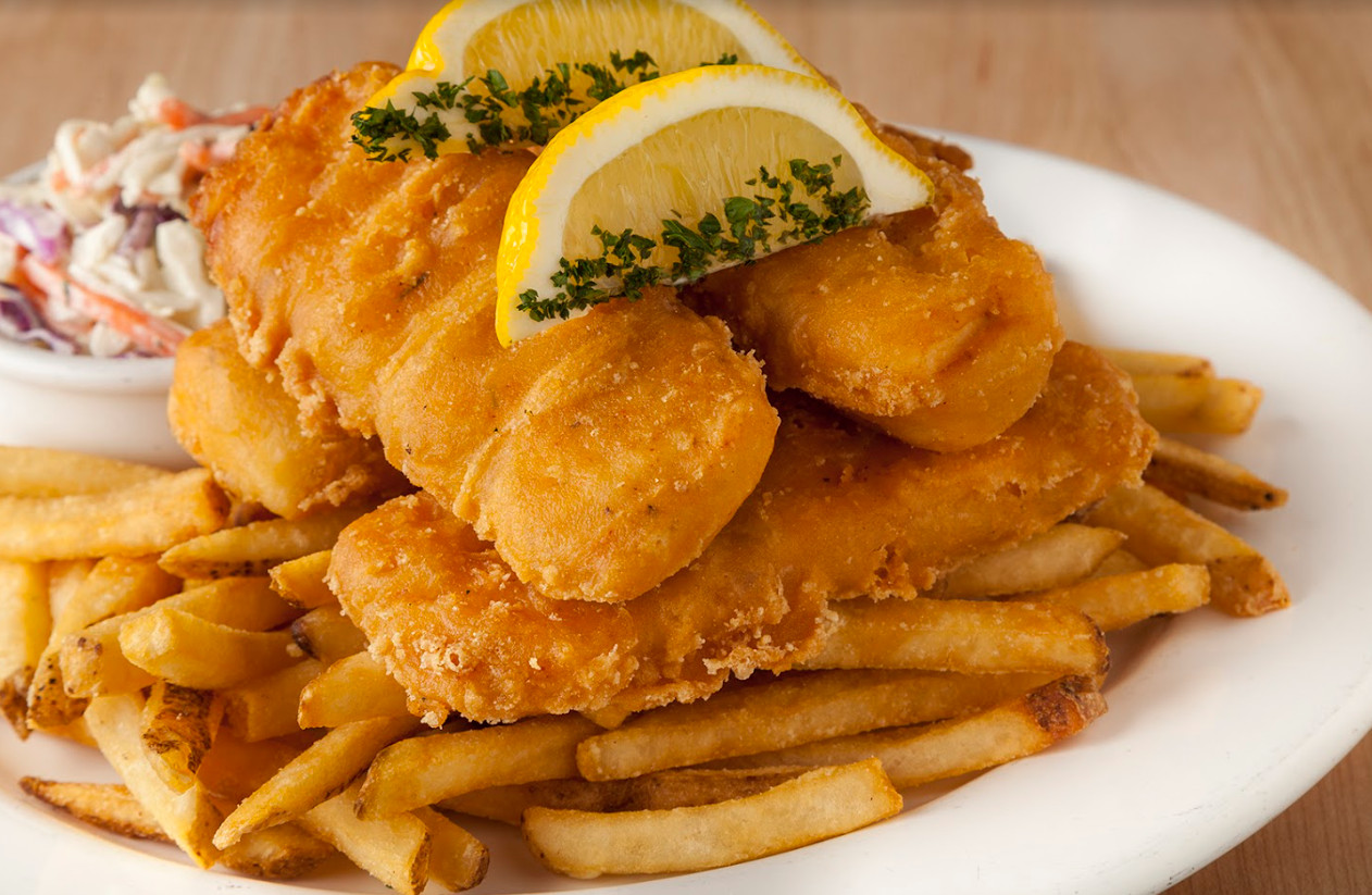 Beer Battered Fish & Chips
