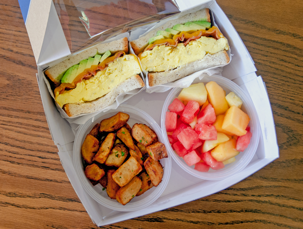 Gluten-Free Breakfast Sandwich Box