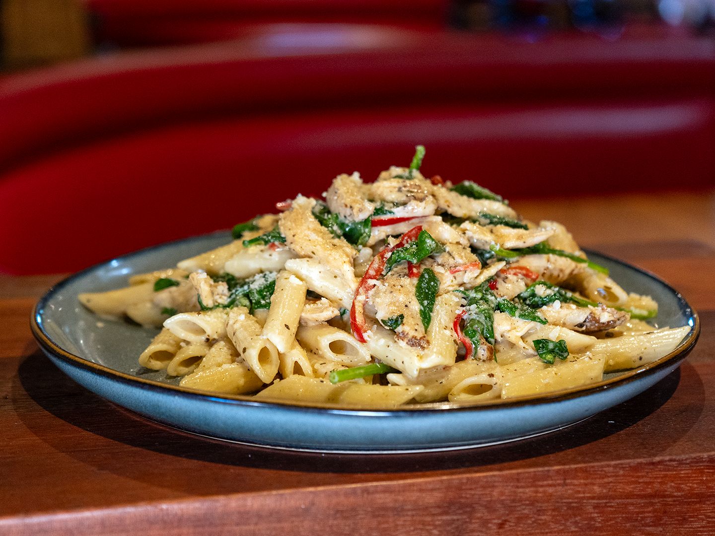 CREAMY TUSCAN CHICKEN PASTA